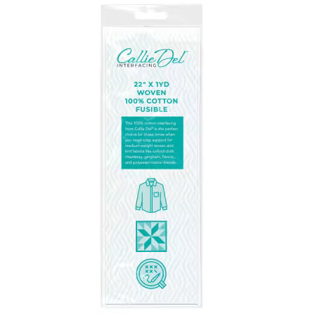Callie Del Interfacing 22in x 1yd CD101FPKG22