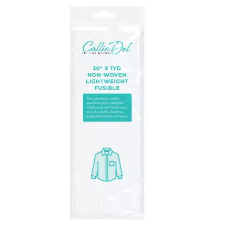 Callie Del Non-Woven Interfacing 20in x 1yd CD103FPKG20