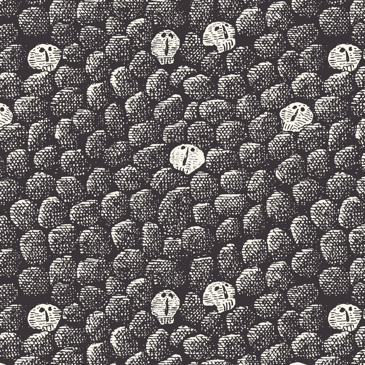 Pre-Order April 2027 Forgotten Calicos No. 009 230531 Edward Gorey Cloud9 Half Yard