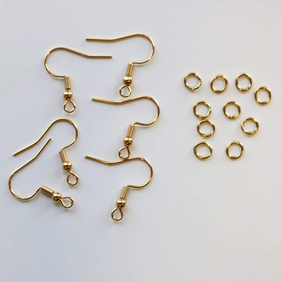 Gold Earring Wires By Carolina Moore