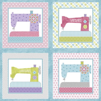 Stitch Garden 1618799B 24" Panel Benartex 49m