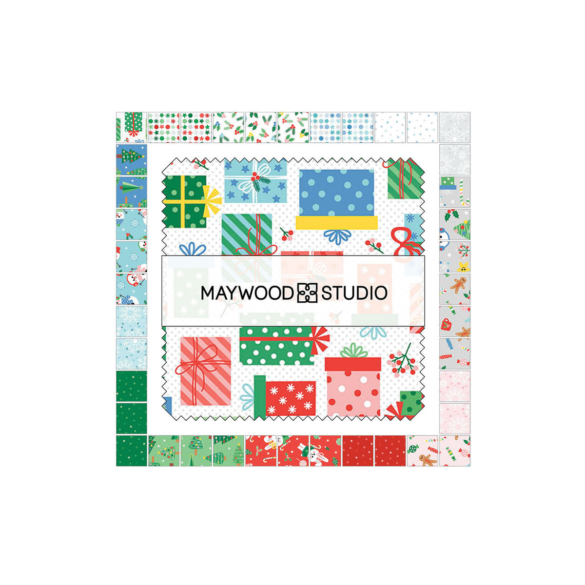 Christmas Break 5" Squares CP-MASCHBR Maywood Studio