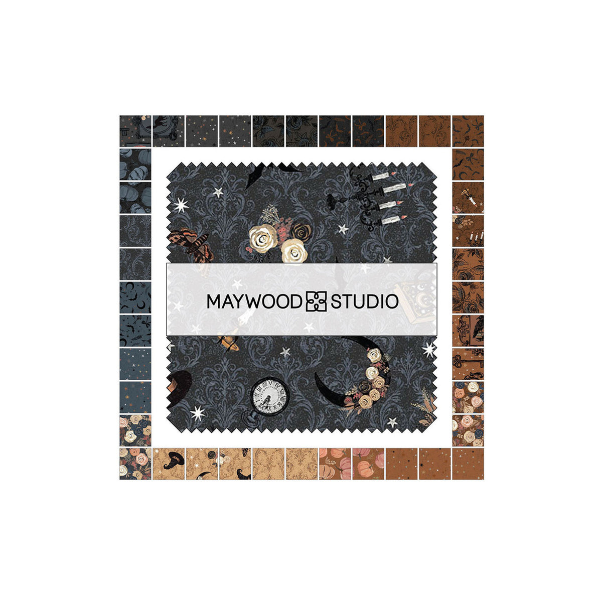 Dark Moon 5" Squares CP-MASDAMO Maywood Studio