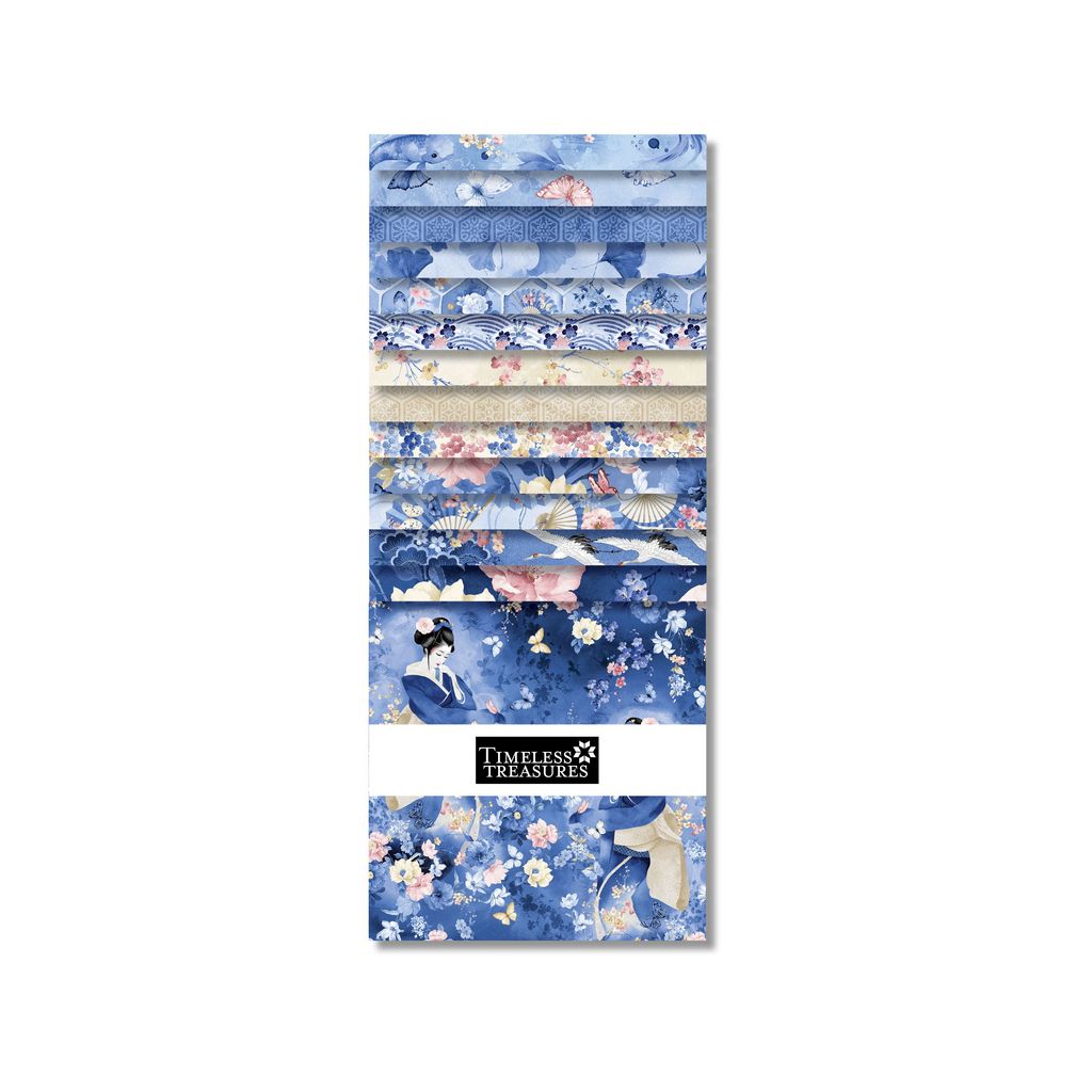 Sapphire CP10SQ42-CD SAPPHIRE 10" Square Chong-a Hwang Timeless Treasures Fabrics