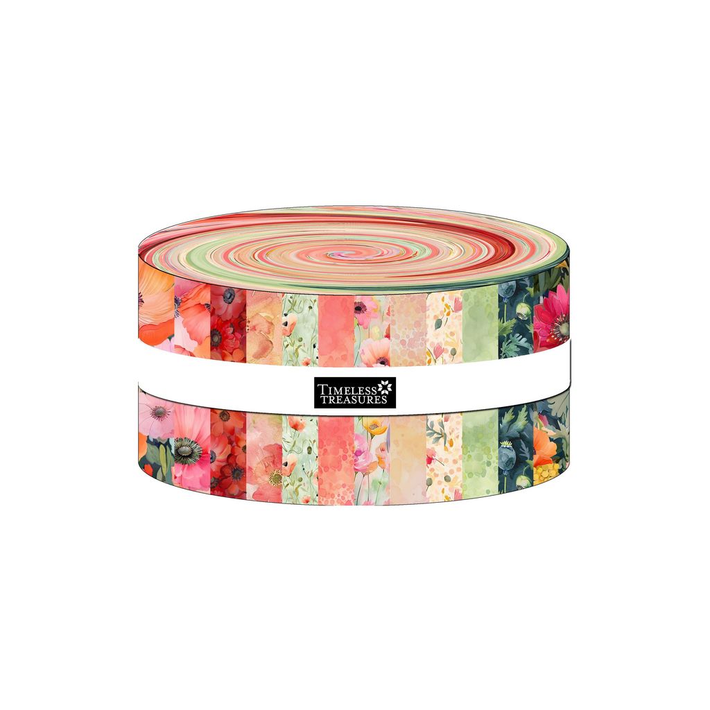 Garden Wish CPSTRIP40-CD GARDEN WISH 2.5" Strip Timeless Treasures