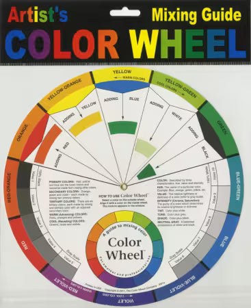 Color Wheel Mixing Guide 9 1/4in # CW3451