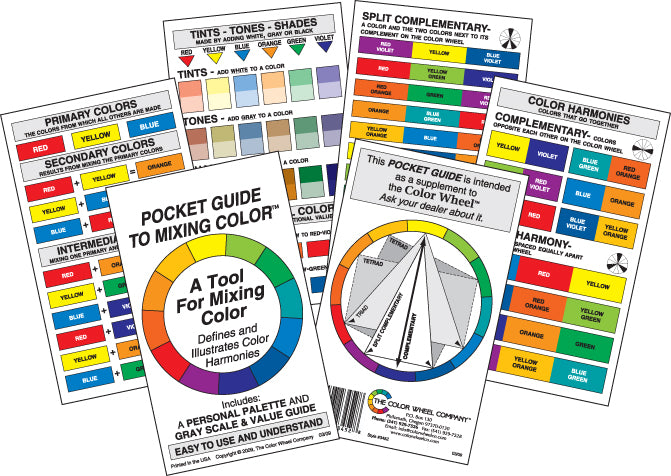 Pocket Guide to Mixing Color 3" x 5"