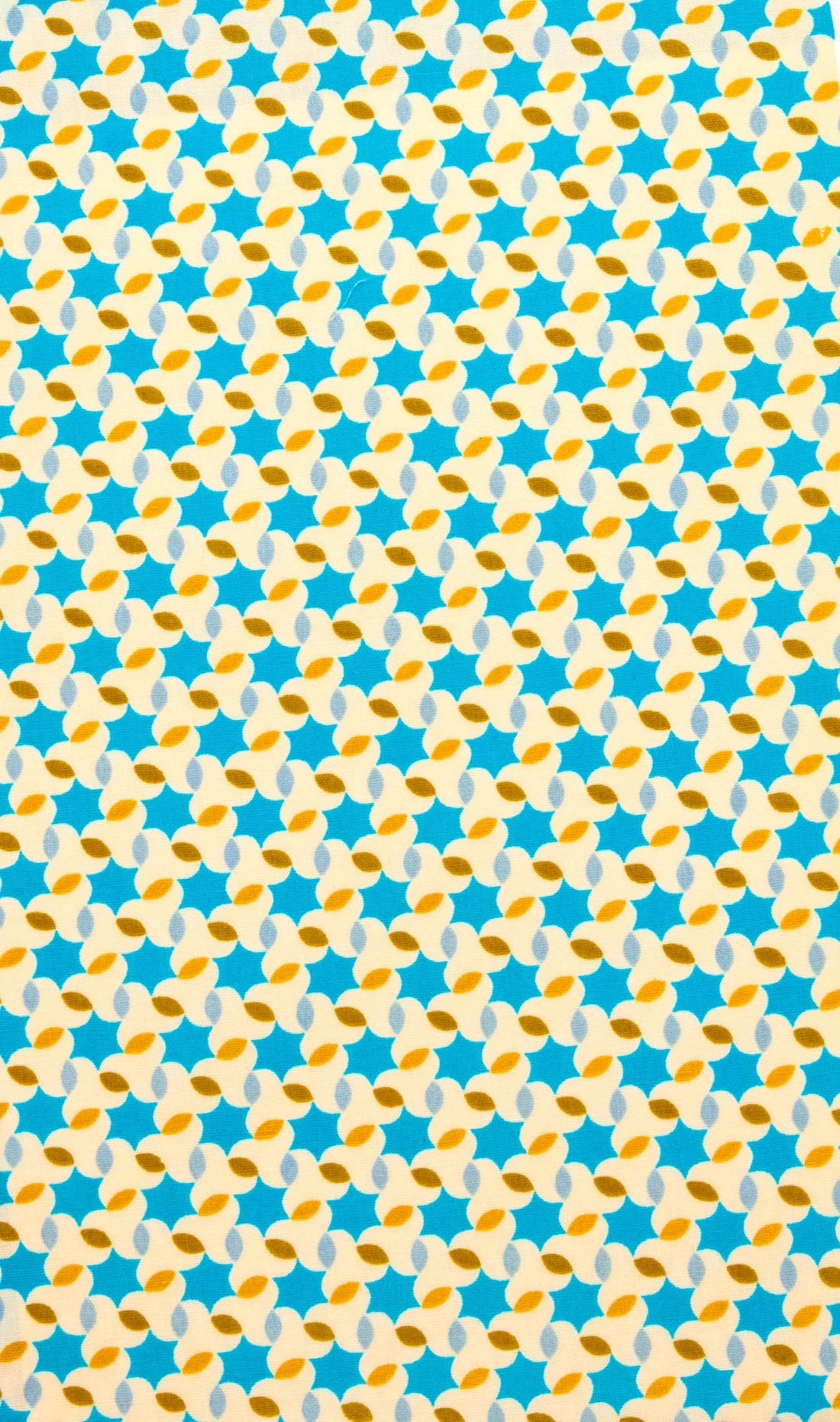 Petit Pan Moussem Blue Poplin 541 Half Yard x 60"
