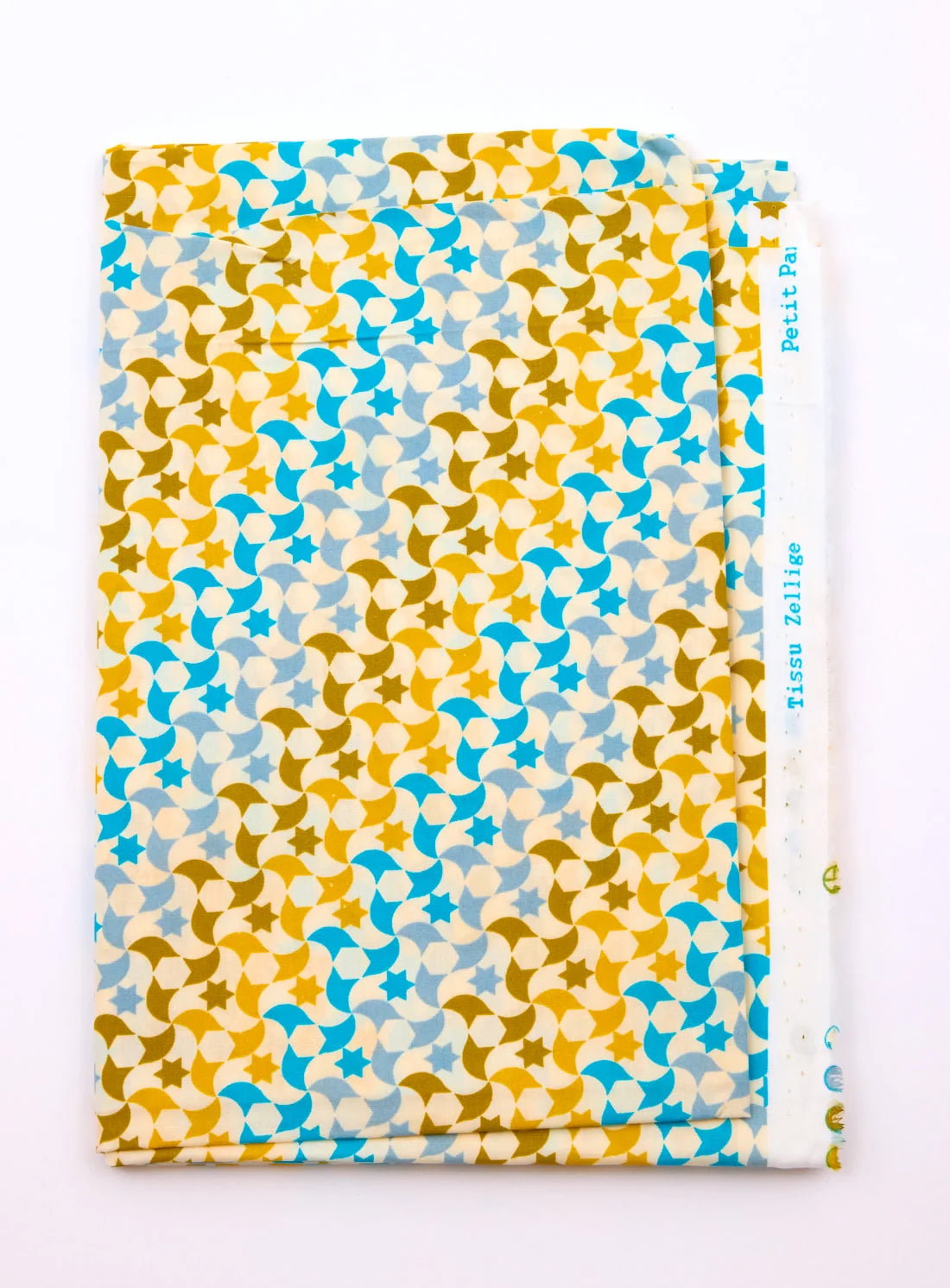 Zellige Blue Poplin 529 Petit Pan Half Yard