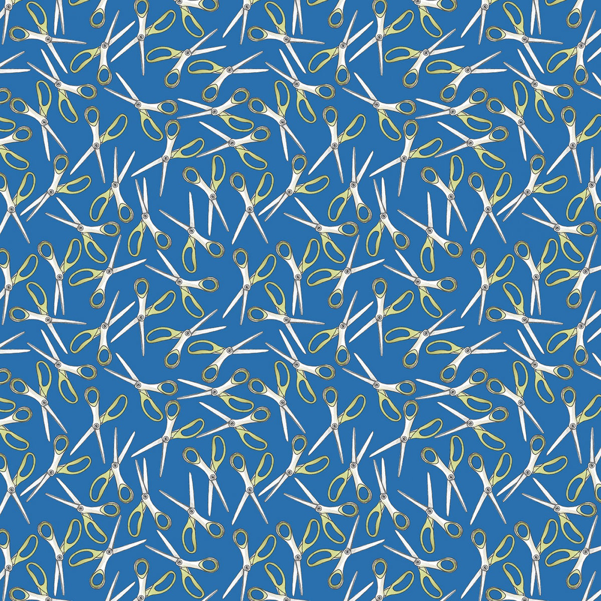 Just Pin It Mess Maker DC10154-BLUE-D Michael Miller Half Yard