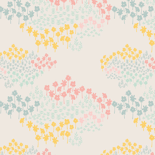 Daydream Flutterby Flowers DDR-25450 Patty Basemi Art Gallery Half Yard