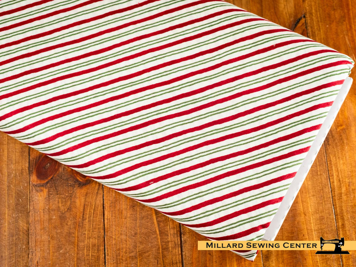 Holiday Spirit C17465-MULTI Stripes Multi Lisa Audit Riley Blake Half Yard