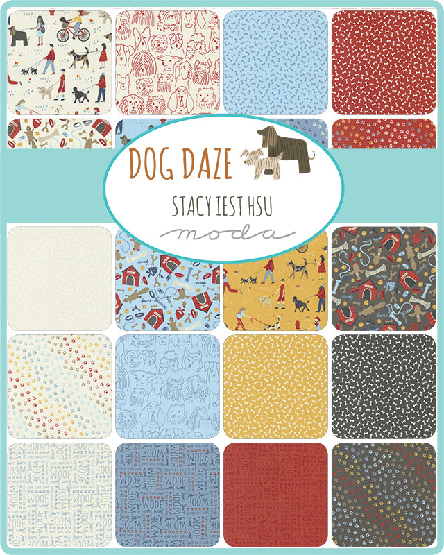 Dog Daze 20840DR Dessert Roll Moda 20 Pcs Asst