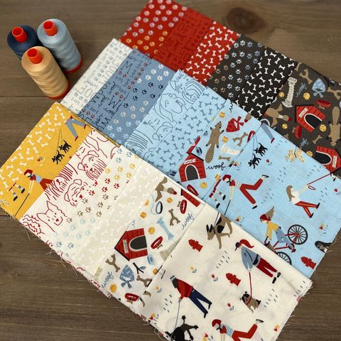 Dog Daze 20840DR Dessert Roll Moda 20 Pcs Asst