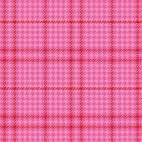 Christmas in Color Holiday Check Sugarplum F-25408a Art Gallery Half Yard