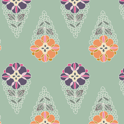 KROKOS SPRITES IRIS FANTASIA SARA LAWSON ART GALLERY FABRICS FAN-3072 HALF YARD