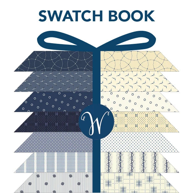 Swatch Book Fat Quarter 24 Pcs Bundle FATQSWBK-X Multi Windham Fabrics