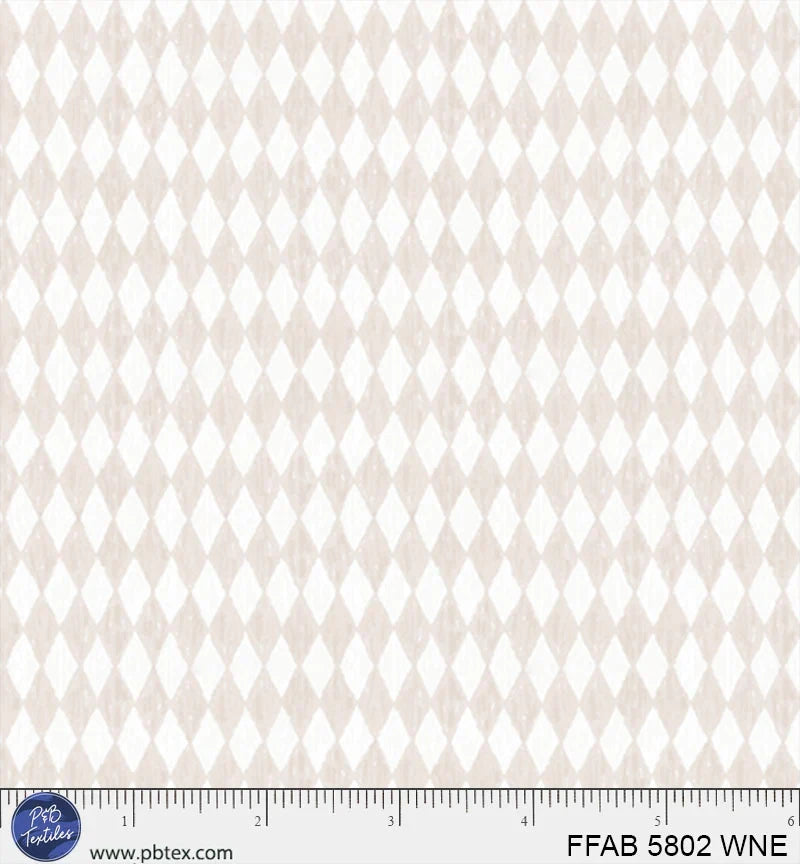 Frost & Fable Set Diamonds White Wine FFAB05802WNE Leslie Trimbach P&B Half Yard