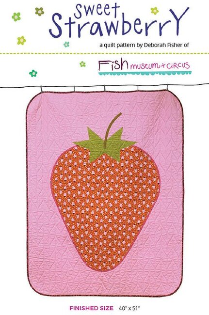 Sweet Strawberry FMC SS36 Fish Museum Moda Pattern