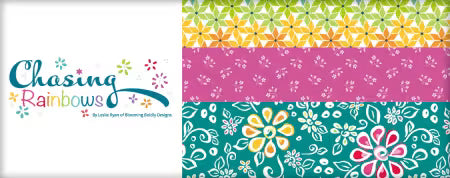 Chasing Rainbows 23 Fat Quarter Bundle FQ­-18010­-23  Leslie Ryan Riley Blake