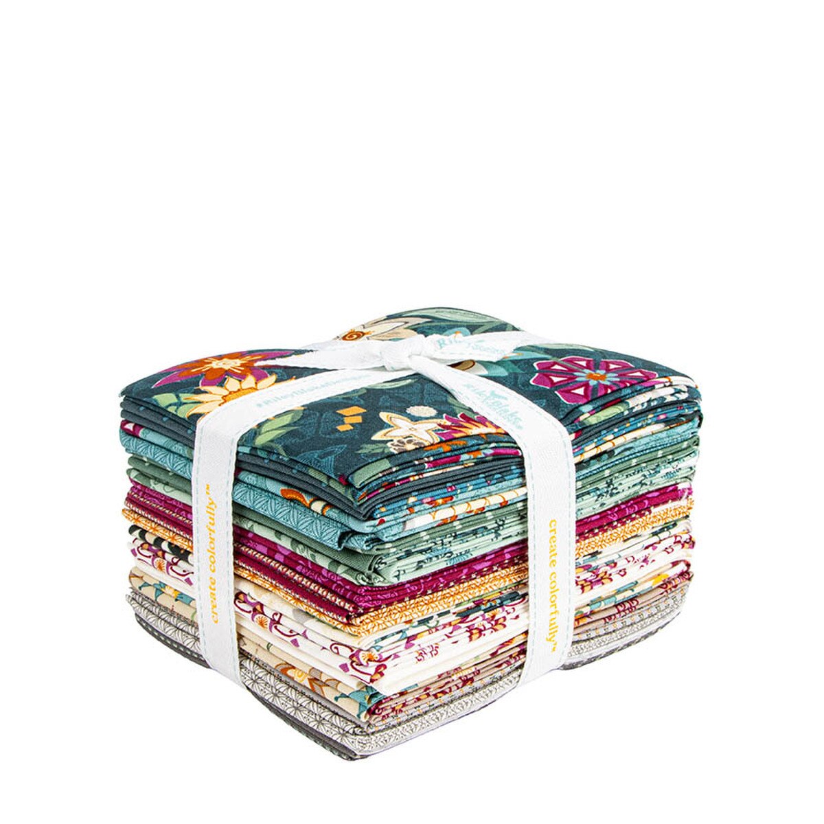 Where the Wild Flowers Are 21 Fat Quarter Bundle FQ-18250-21 Riley Blake