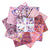 Batiks Wildflowers Misty Fat Quarter Bundle FQ-23476A-10 Riley Blake Designs