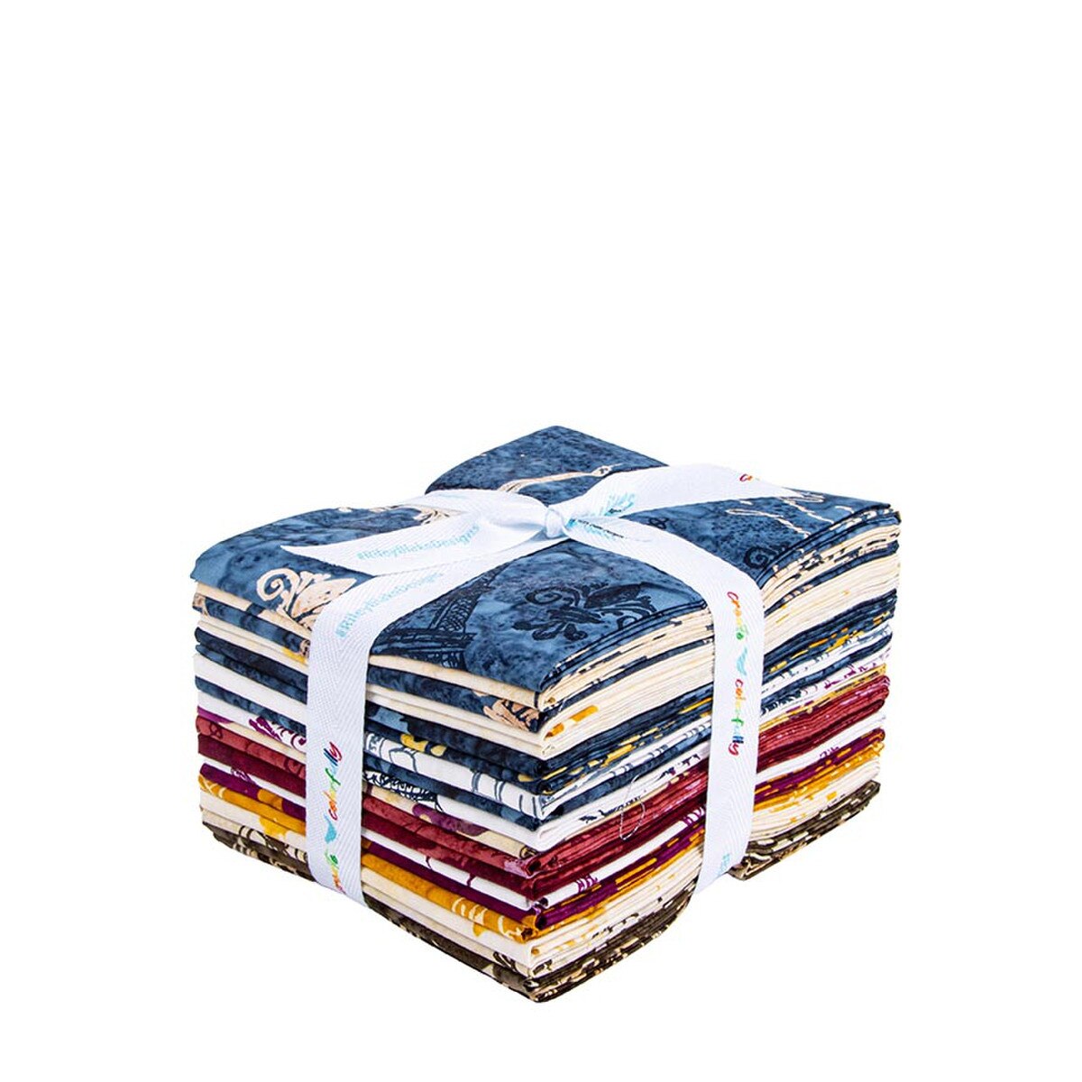 Batiks Around the World Paris 20 Fat Quarter Bundle Tara Reed Riley Blake
