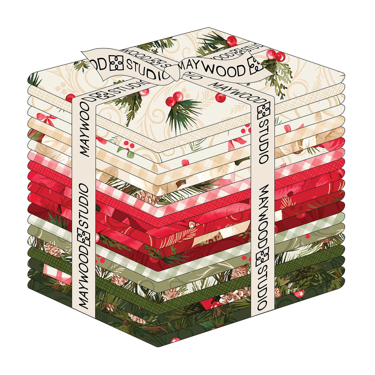 Gingham Garland 20 Fat Quarter FQ-MASGIGA Maywood Studio