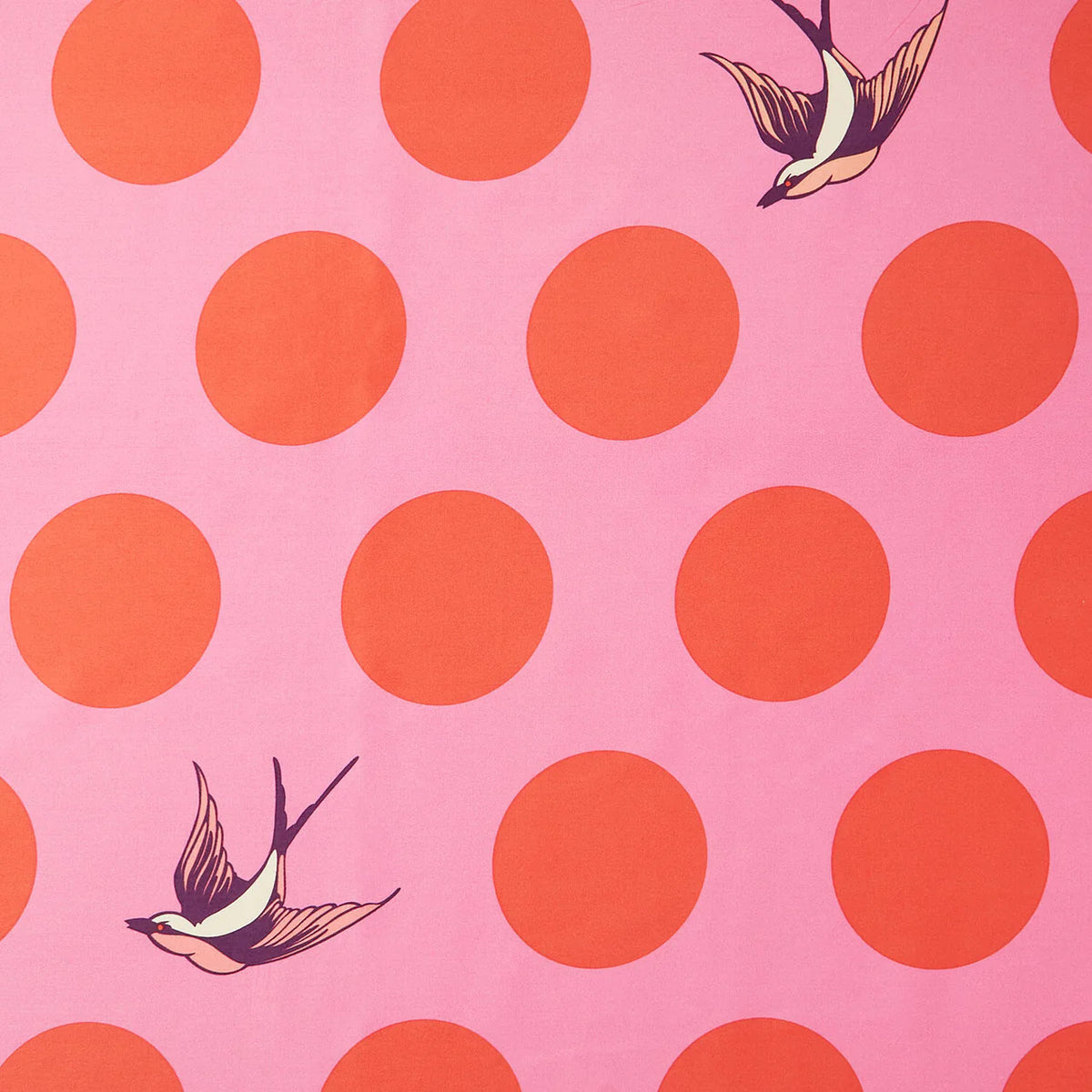 Tula Pink Free Fall Honey 108" Wide Back Orange/Pink By the Yard