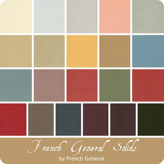 French General Solids Tea 13529 53 French General Moda Half Yard
