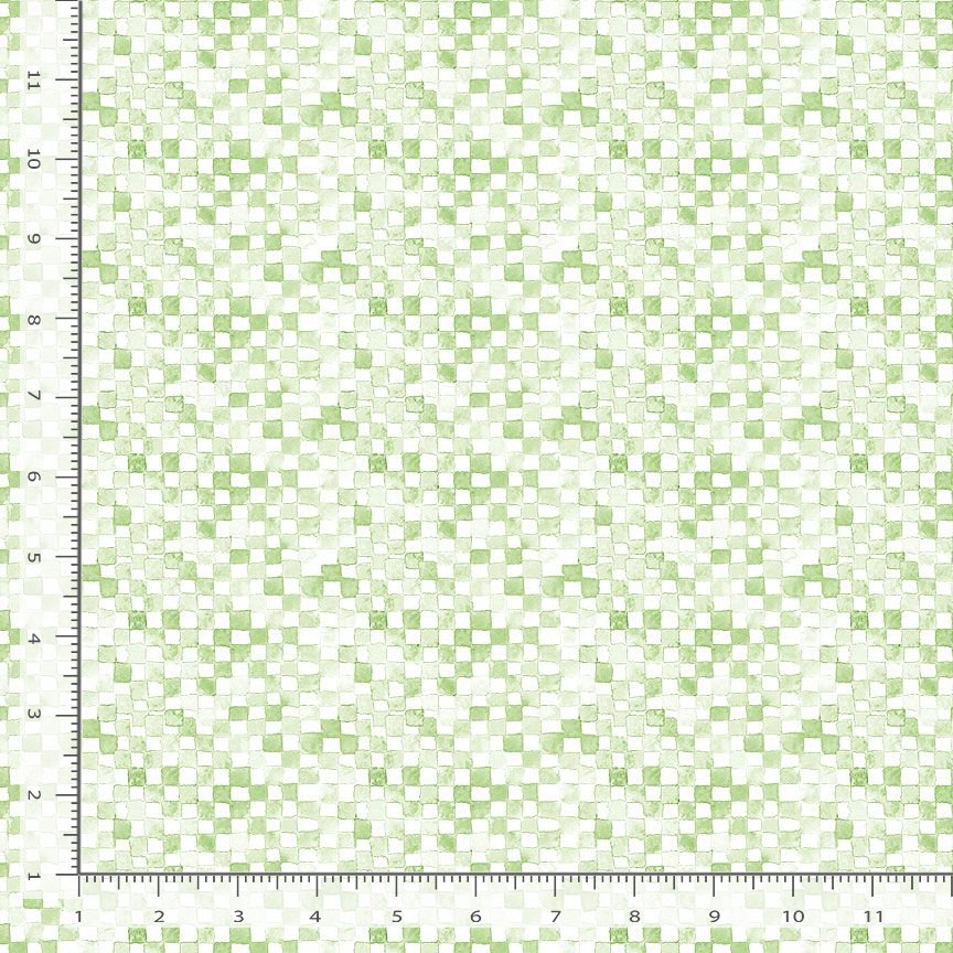 Berry Bliss GINGHAM-CD4636 GREEN Picnic Check Timeless Treasures Half Yard