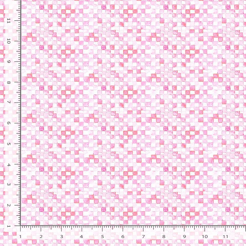 Berry Bliss GINGHAM-CD4636 PINK Picnic Check Timeless Treasures Half Yard