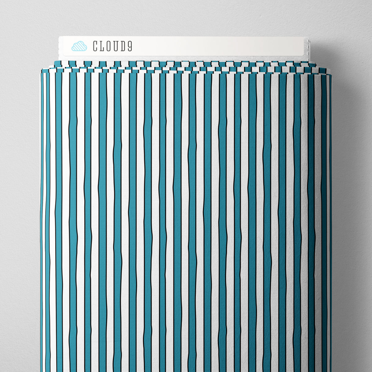 Goodnight Moon 229228 Stripe White/Blue Margaret Wise Brown Cloud9 Half Yard