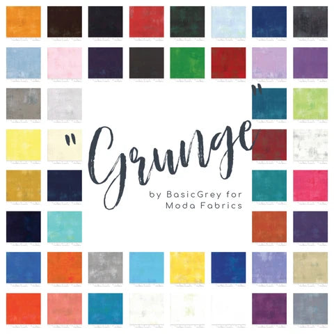 Grunge Basics Peony 30150 377 BasicGrey Moda Half Yard