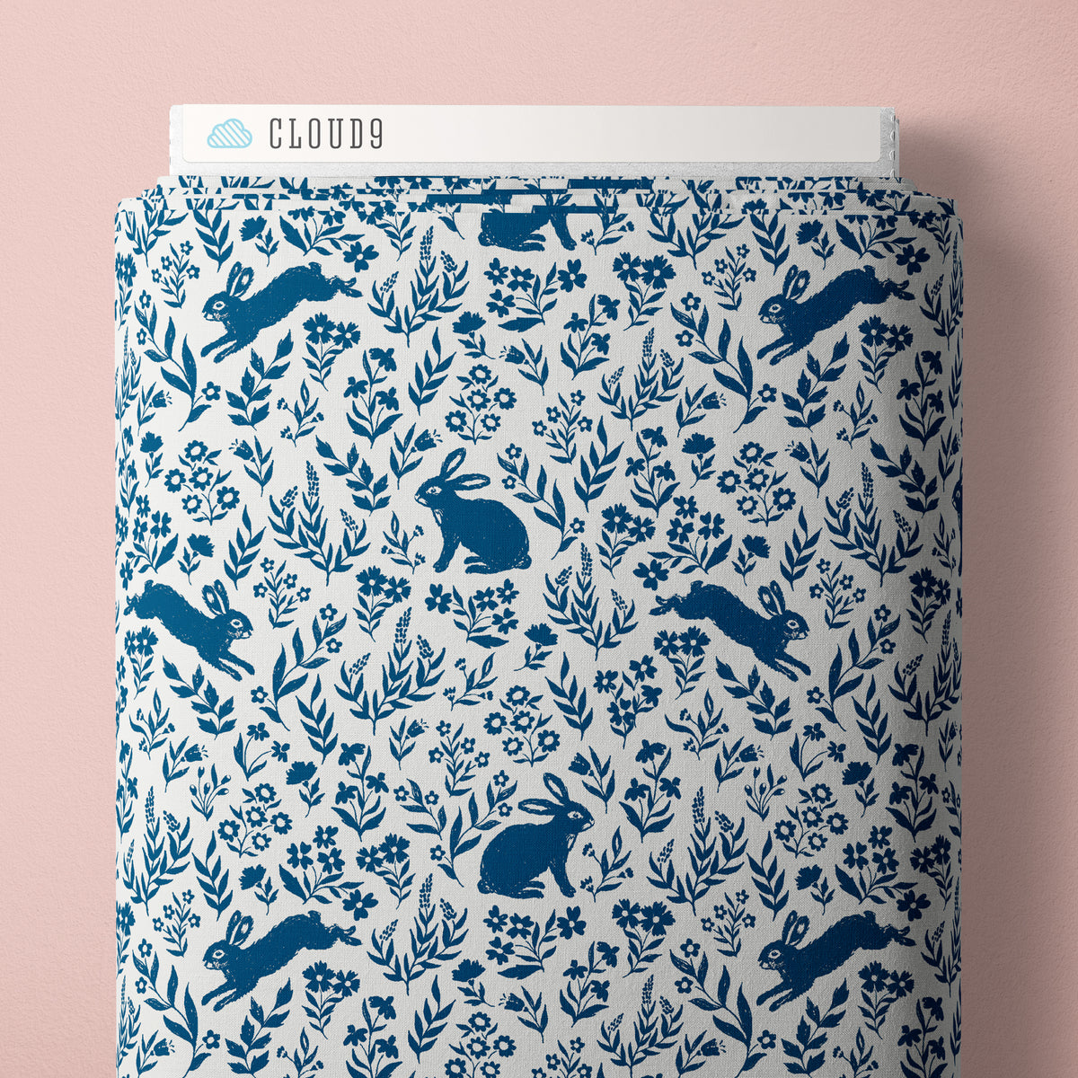 Garden Reverie Fable Blue Cassidy Demkov Cloud9 228439 Half Yard