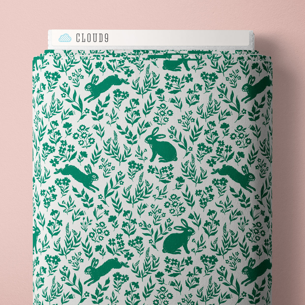 Garden Reverie Fable Green Cassidy Demkov Cloud9 228440 Half Yard