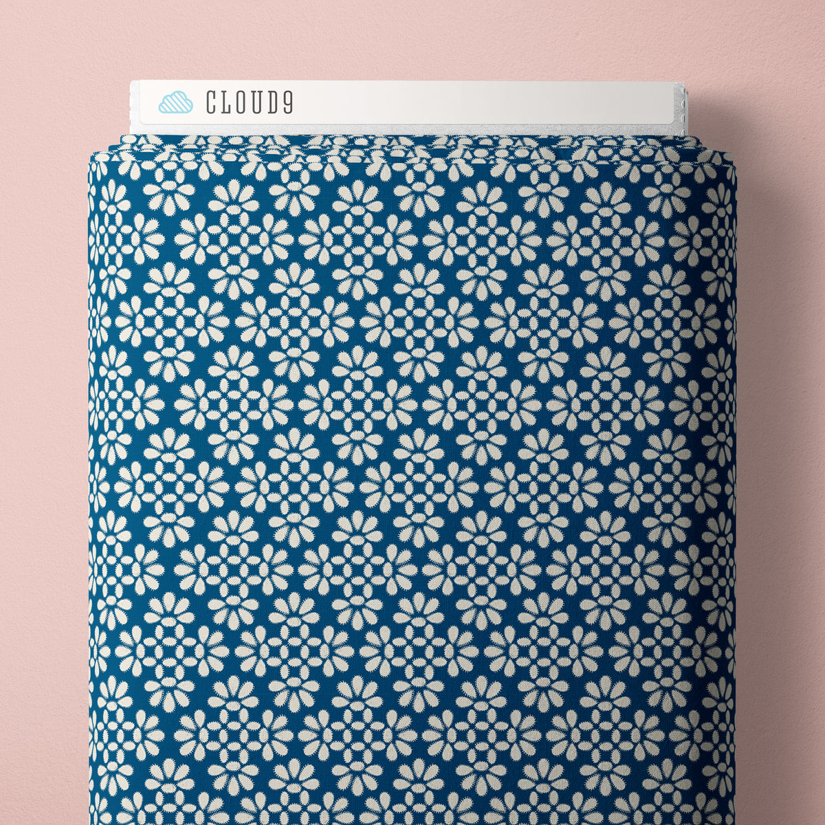 Garden Reverie Eyelet Blue Cassidy Demkov Cloud9 228441 Half Yard