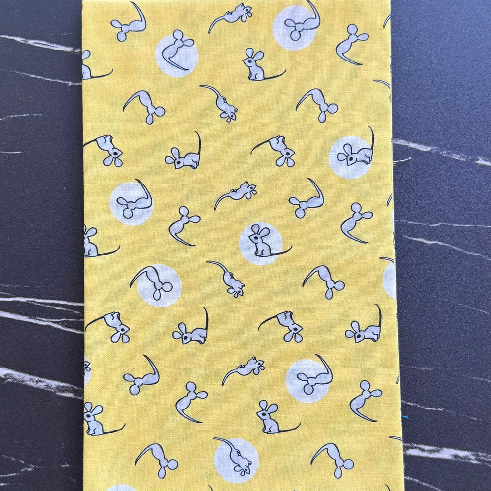 Goodnight Moon 227865 Mouse Yellow Cloud9 Half Yard