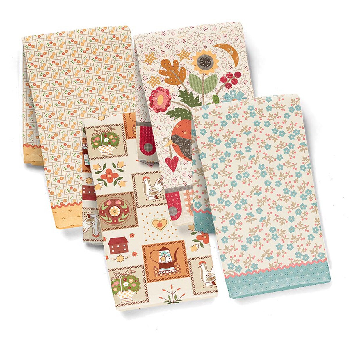 Baked With Love Dish Towel Panel #1 HD18120­-PANEL Home Dec Lori Holt Riley Blake
