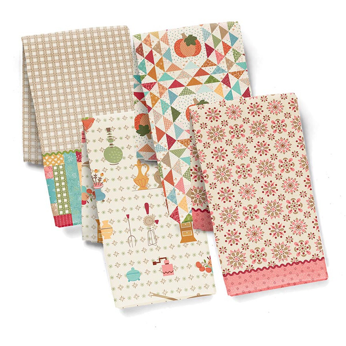 Baked With Love Dish Towel Panel #2 HD18121­-PANEL Home Dec Lori Holt Riley Blake