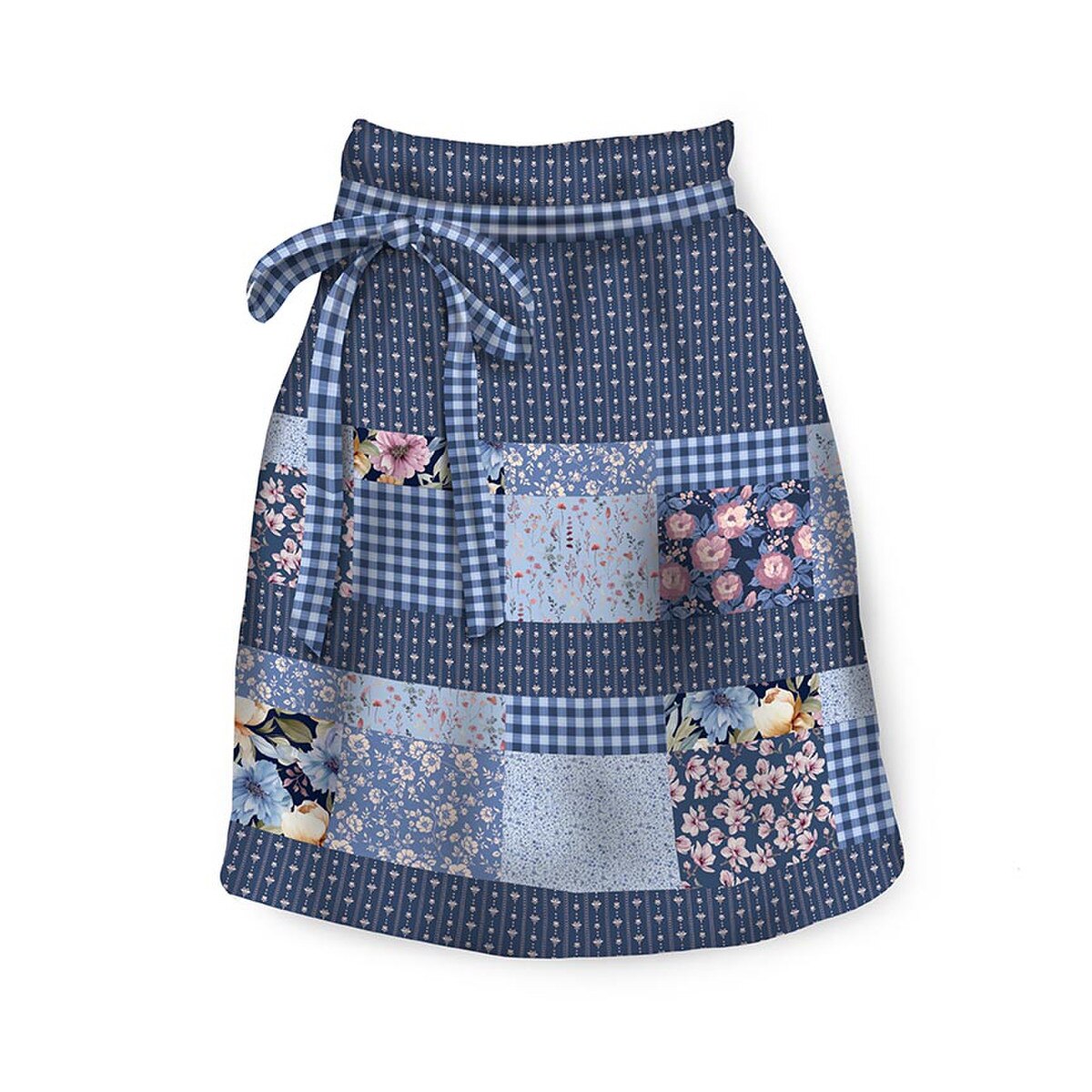 Twilight on the Prairie Twilight Gathering Apron Panel Navy Modern Prairie Riley Blake HD18859­-NAVY
