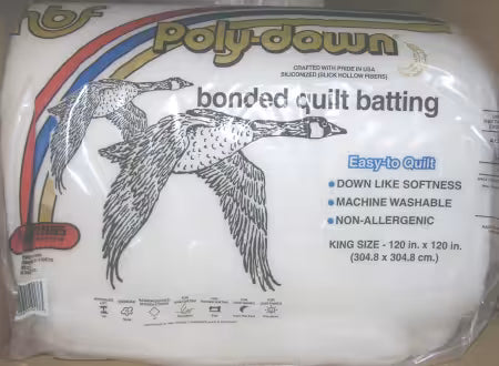 Batting Poly-Down 120in x 120in HPD120 Hobbs
