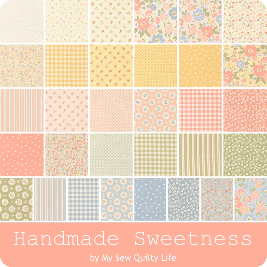 Handmade Sweetness 2.5" Jelly Roll 31790JR My Sew Quilty Life Moda
