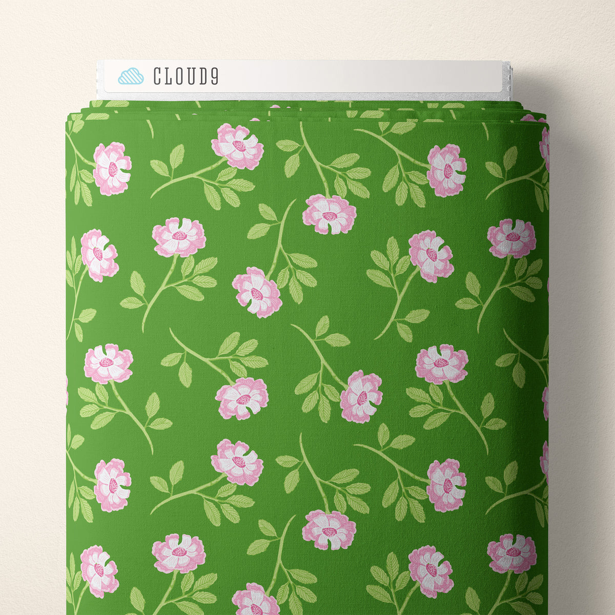 Heath and Hedgerow Wild Roses Cloud9 228381 Half Yard
