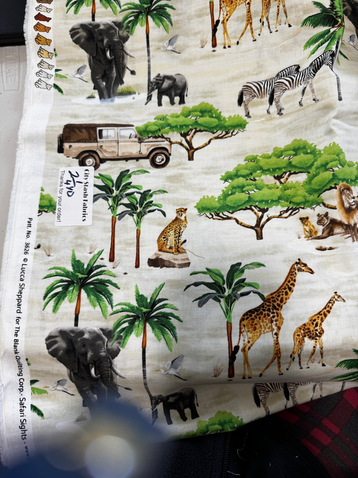 2.25 Yards Safari