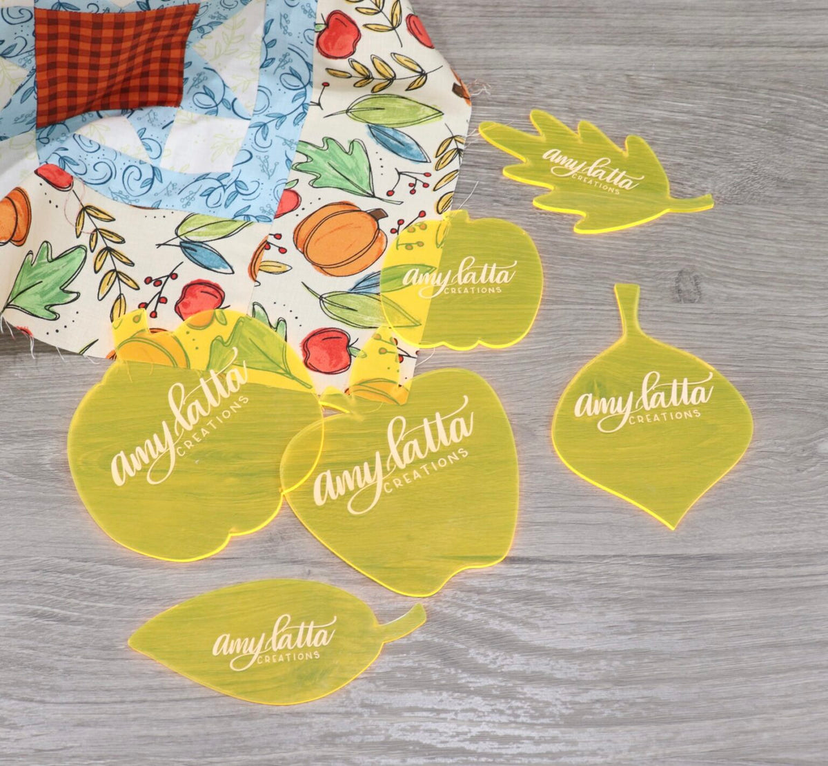 Harvest Home Amy Latta Acrylic Template Set