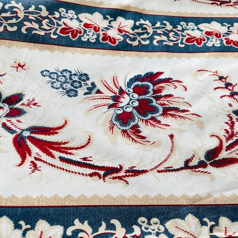 American Beauty Gerri Robinson Planted Seeds Design Red Rooster Fabrics DSN# 26477 By the Half Yard