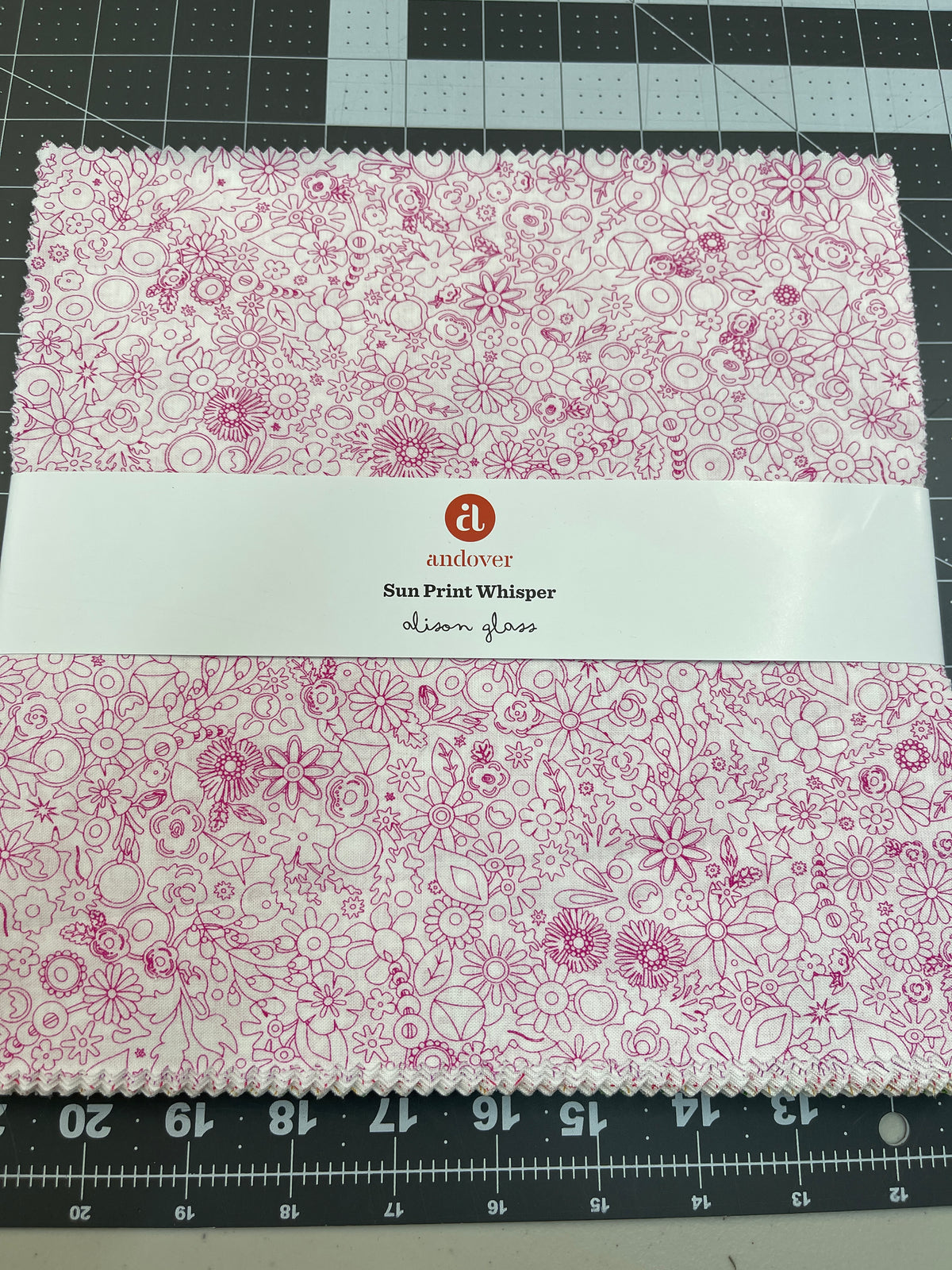 Sun Print Whisper 10" Squares Alison Glass for Andover Fabrics. Layer Cake