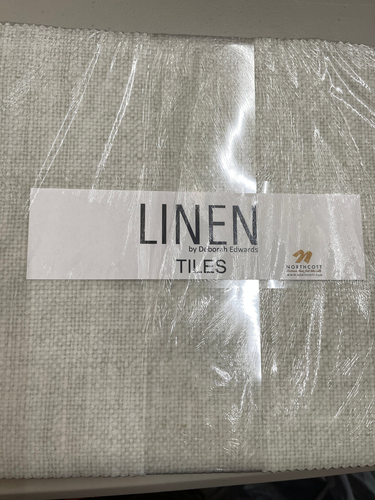 Linen Tiles 10" Layer Cake Deborah Edwards Northcott