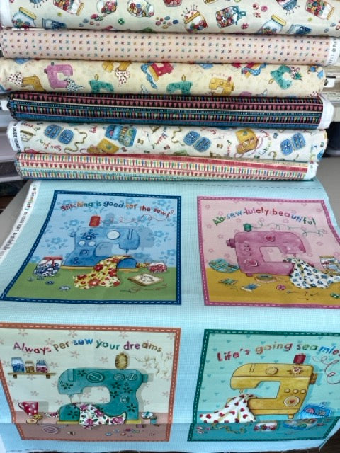 6 Yard + Panel Bundle Sew Pretty Michael Miller Louise Nisbet